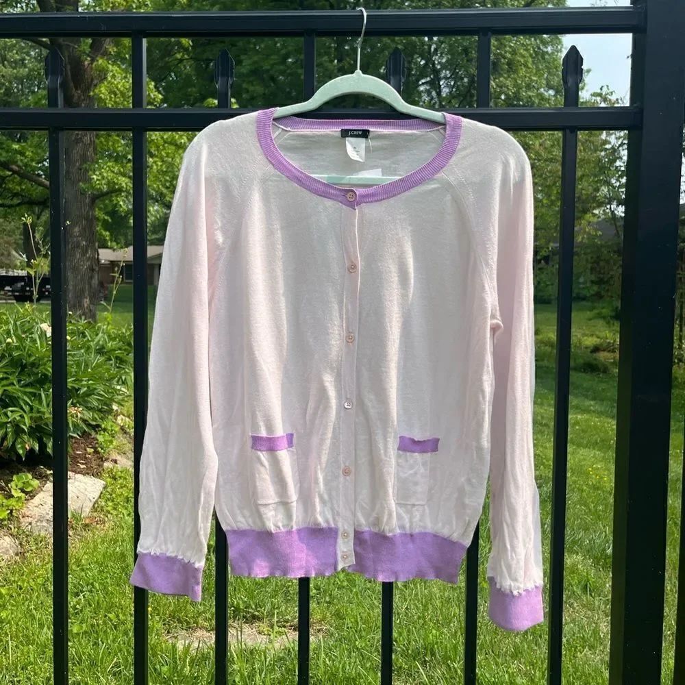 J Crew Cotton Cardigan